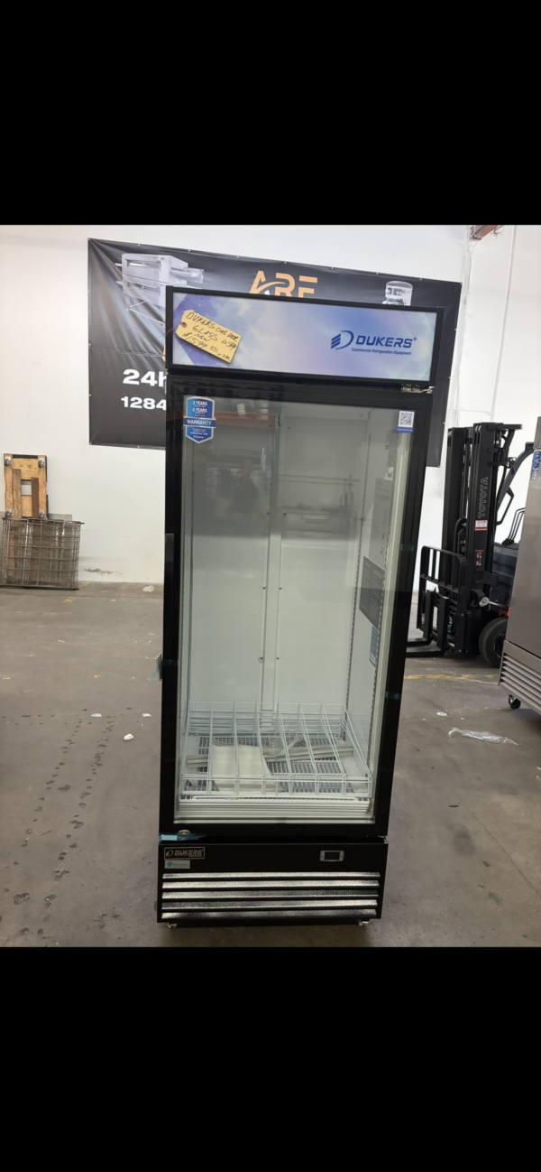 Dukers 1 Door Glass Display