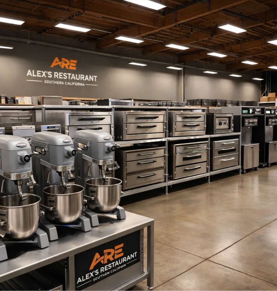 Professional Southern California commercial kitchen equipment